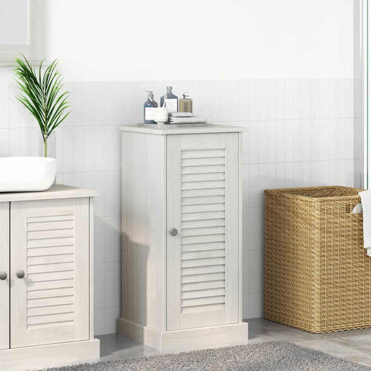 Badezimmerschrank VIGO Weiß und Antikweiß 37,5 x 34 x 80 cm