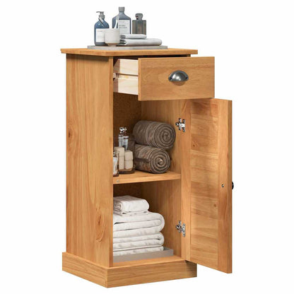 Badezimmerschrank VIGO Braun und Honigbraun 37,5 x 34 x 80 cm