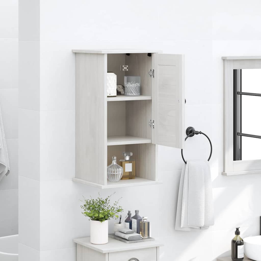 Badezimmerschrank VIGO Weiß und Antikweiß 37 x 34 x 71,5 cm