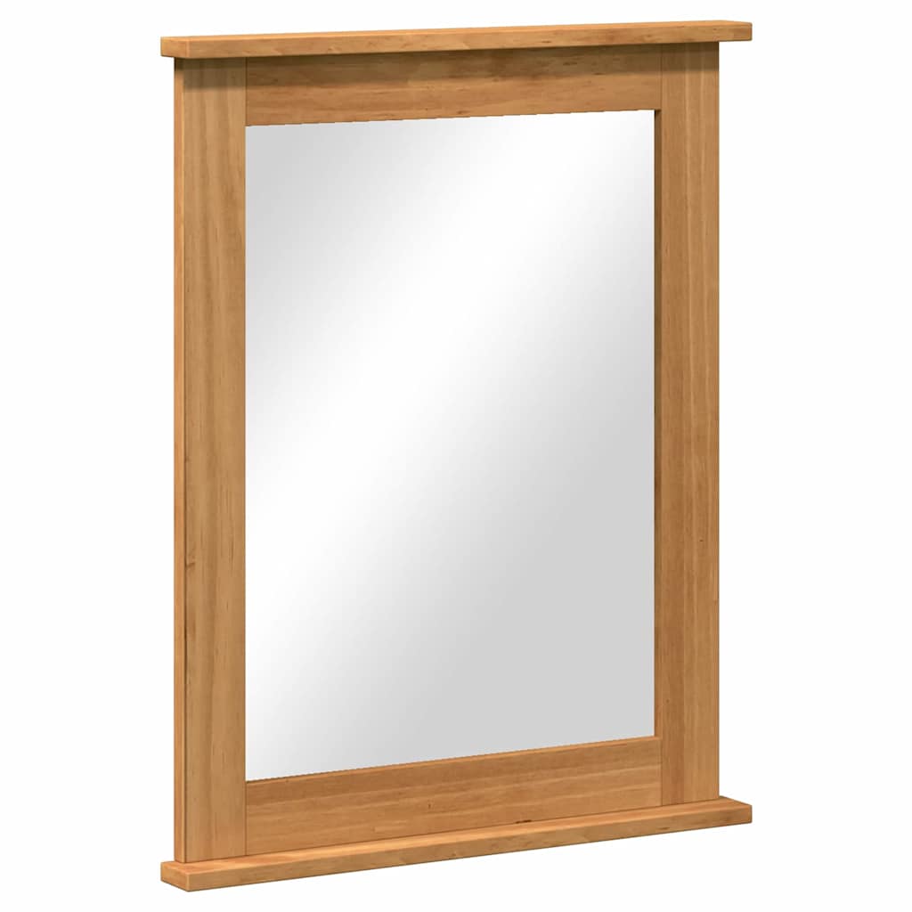Spiegel VIGO Honigbraun 55,5 x 5 x 70 cm Massivholz Kiefer
