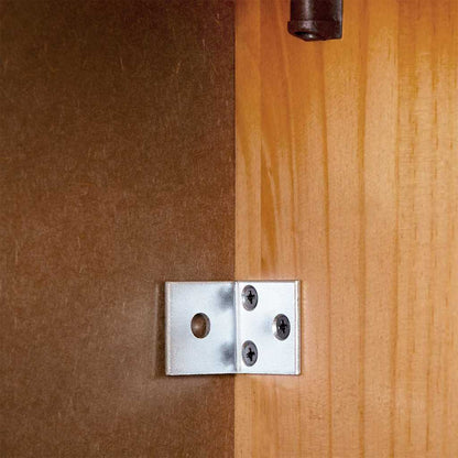 Waschmaschinen-Schrank mit Regal VIGO Braun und Honigbraun