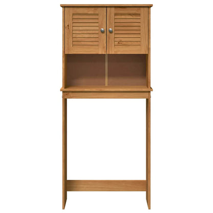 Waschmaschinen-Schrank mit Regal VIGO Braun und Honigbraun
