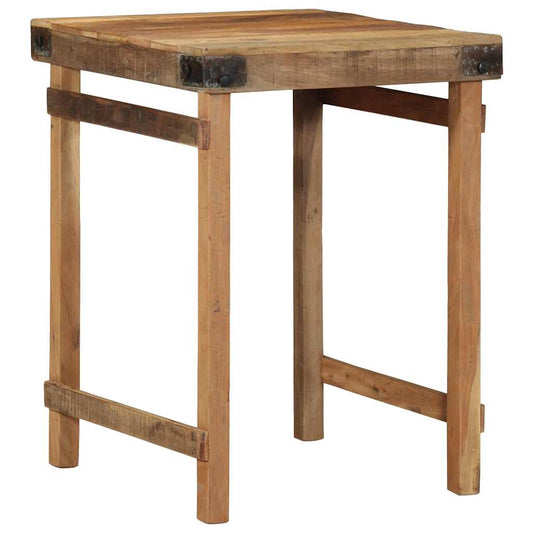 Esstisch Braun 60 x 55 x 76 cm recyceltes Massivholz