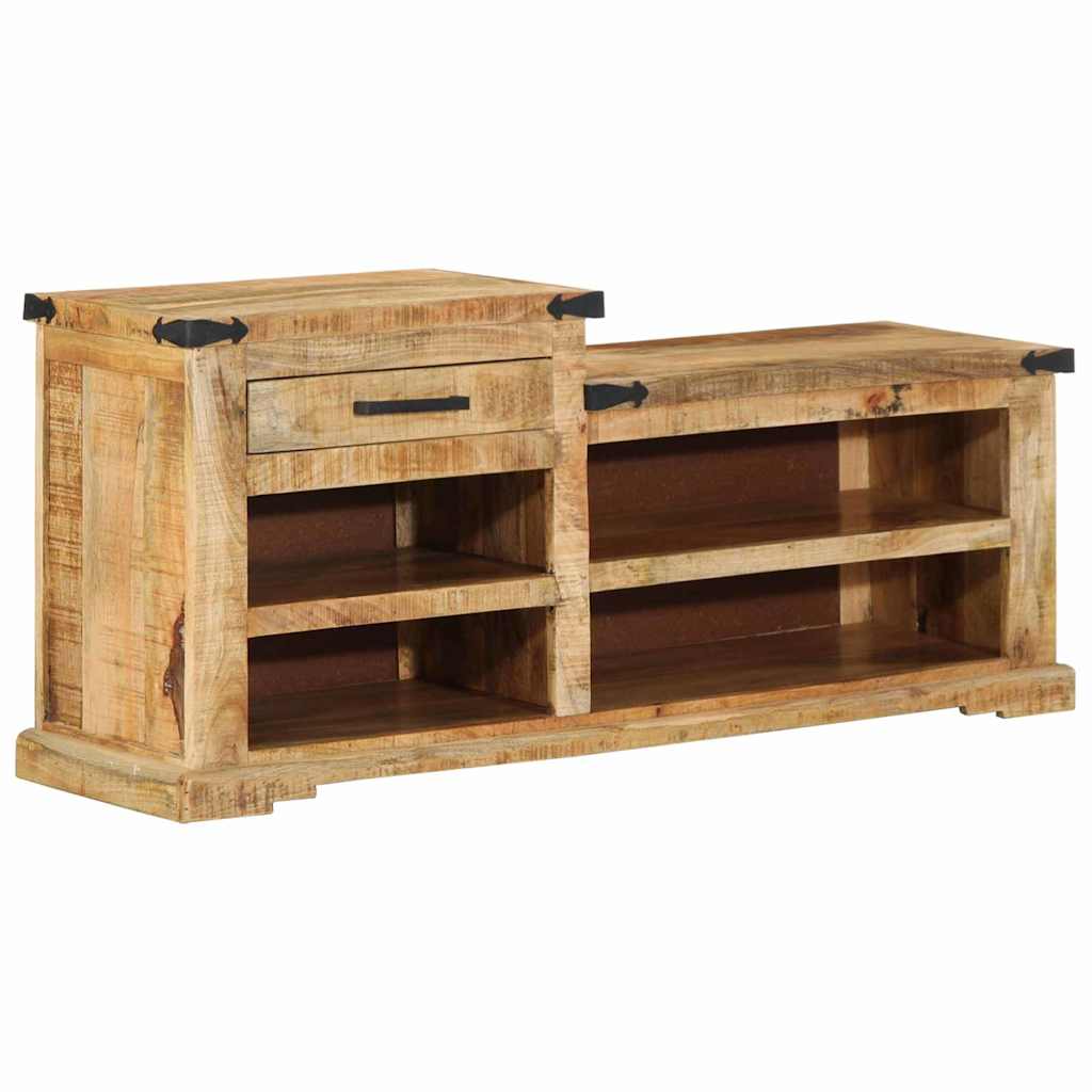 Bank mit Schubladen Braun 110 x 35 x 50 cm Raue Mango