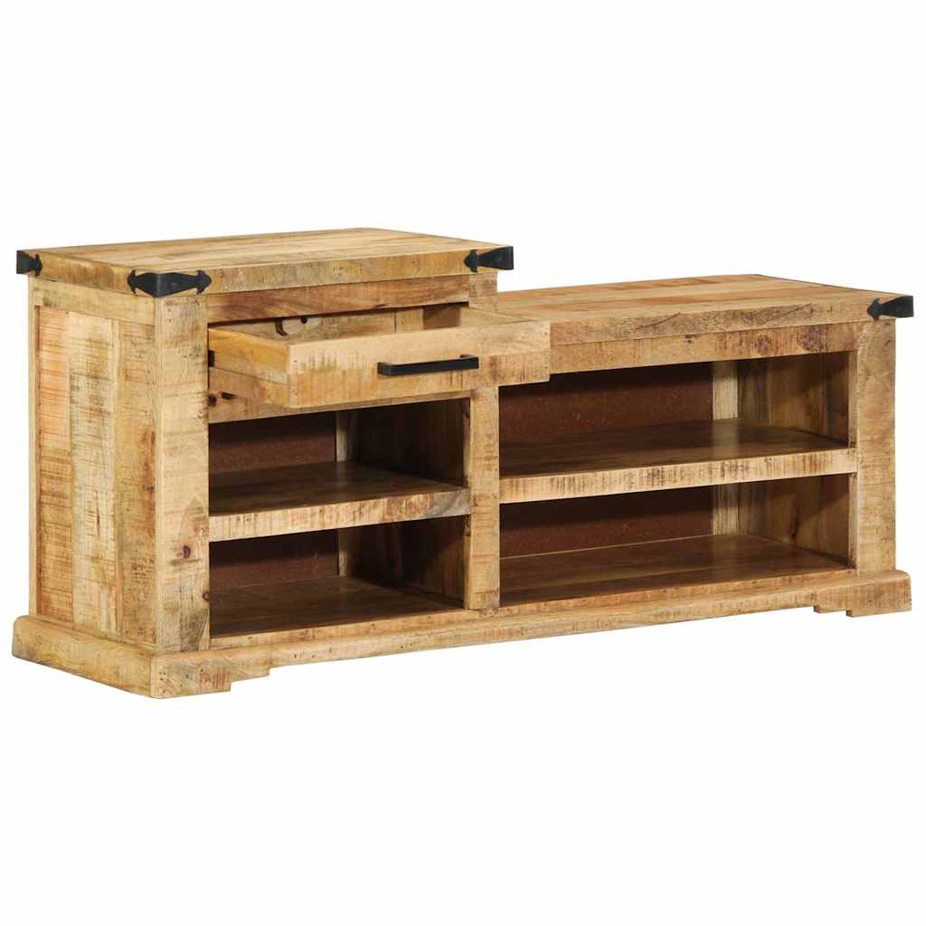 Bank mit Schubladen Braun 110 x 35 x 50 cm Raue Mango