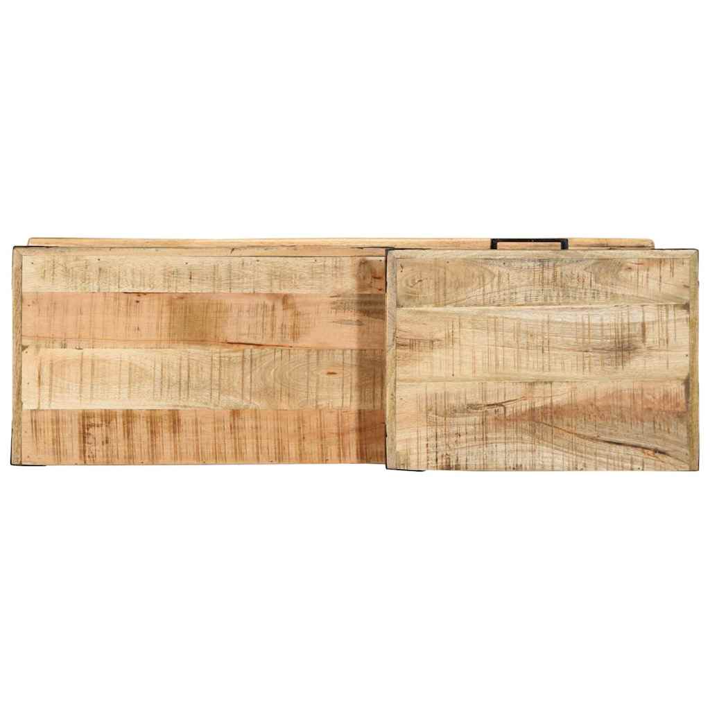 Bank mit Schubladen Braun 110 x 35 x 50 cm Raue Mango