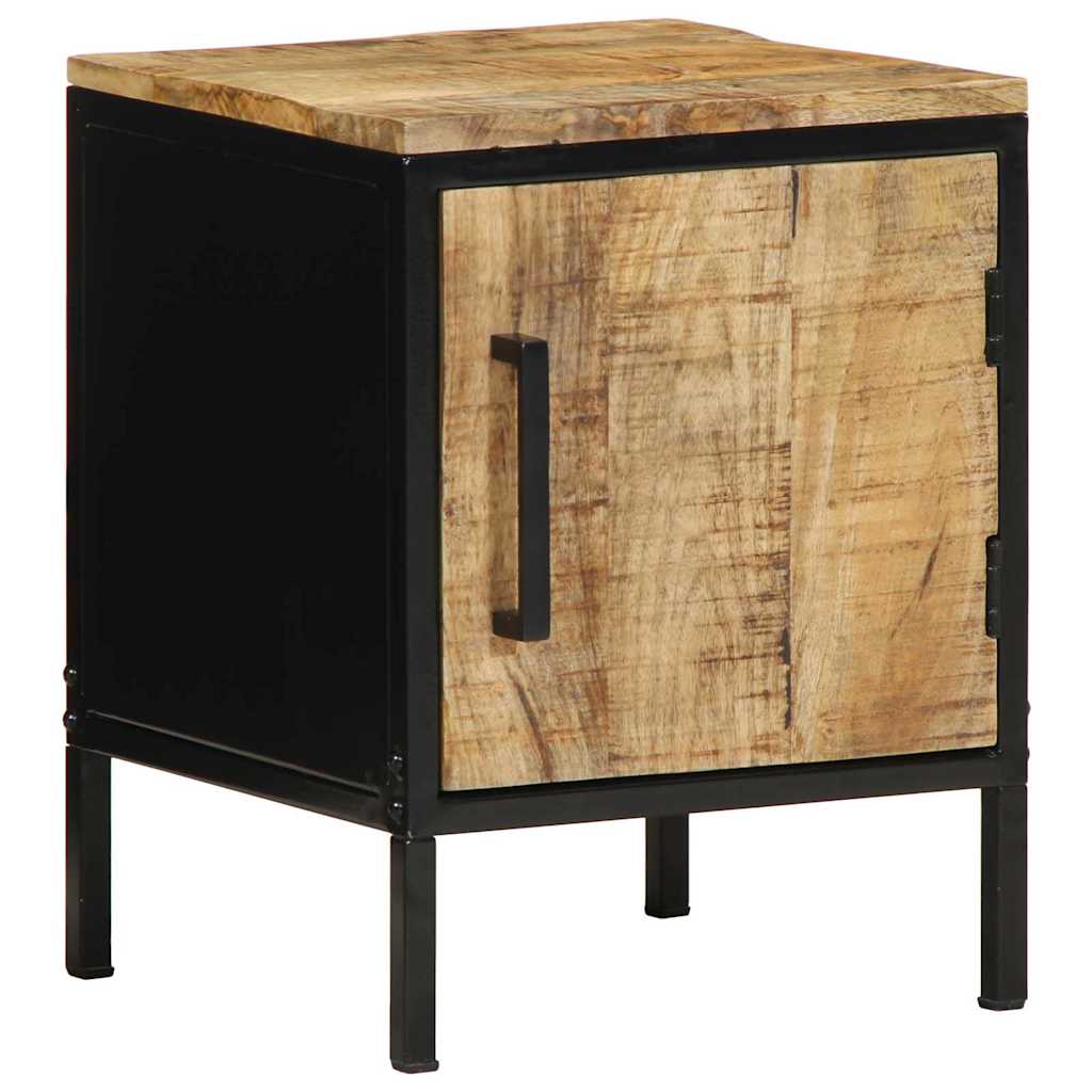 Nachttisch 2 stk. Braun und Schwarz 30 x 30 x 40 cm