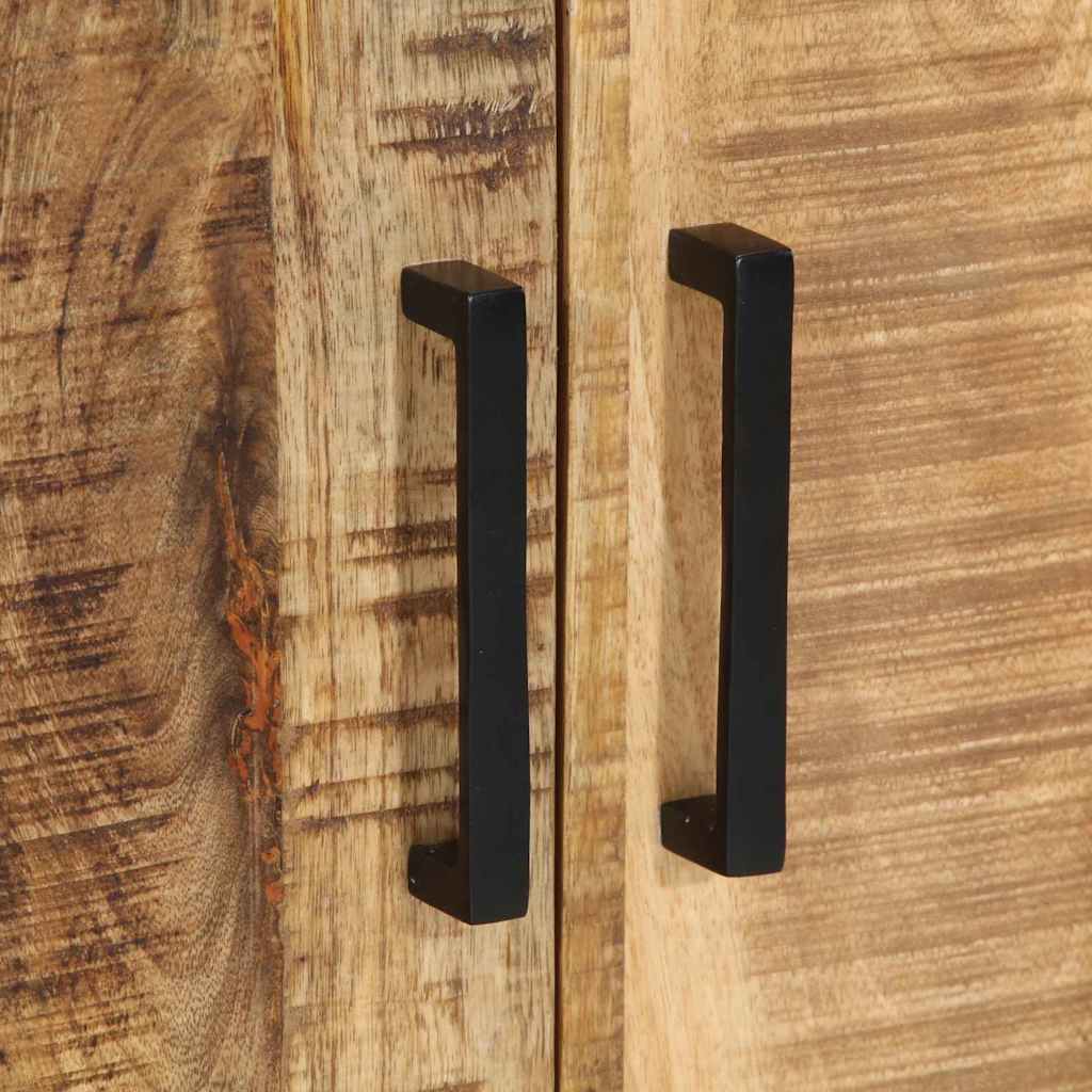 Nachttisch 2 stk. Braun und Schwarz 50 x 30 x 45 cm