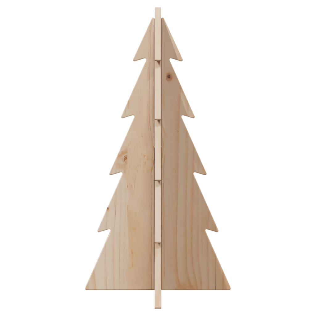 Bois de sapin de Noël à décorer 59,5 cm en bois de pin massif