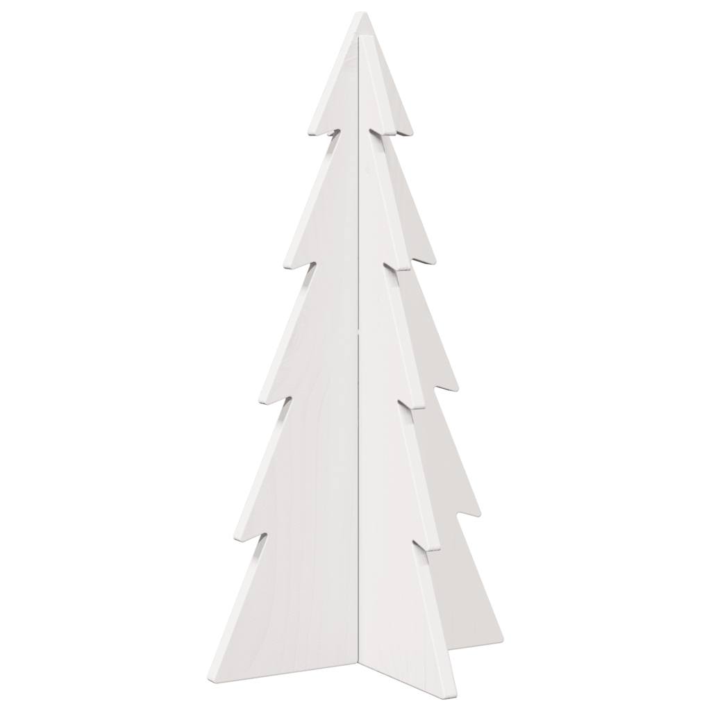 Bois de sapin de Noël à décorer 59,5 cm en bois de pin massif