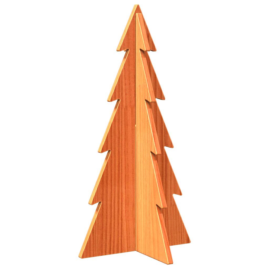 Bois de sapin de Noël à décorer 59,5 cm en bois de pin massif