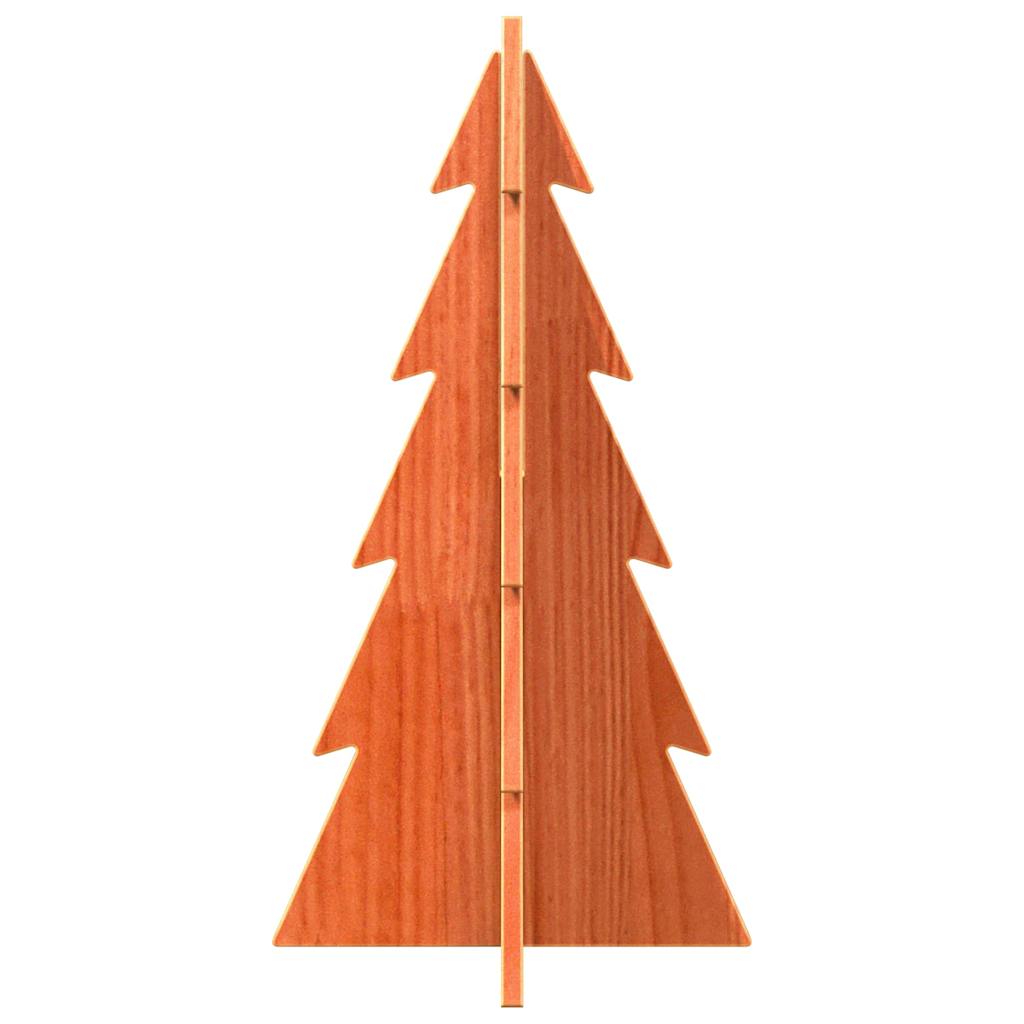 Bois de sapin de Noël à décorer 59,5 cm en bois de pin massif