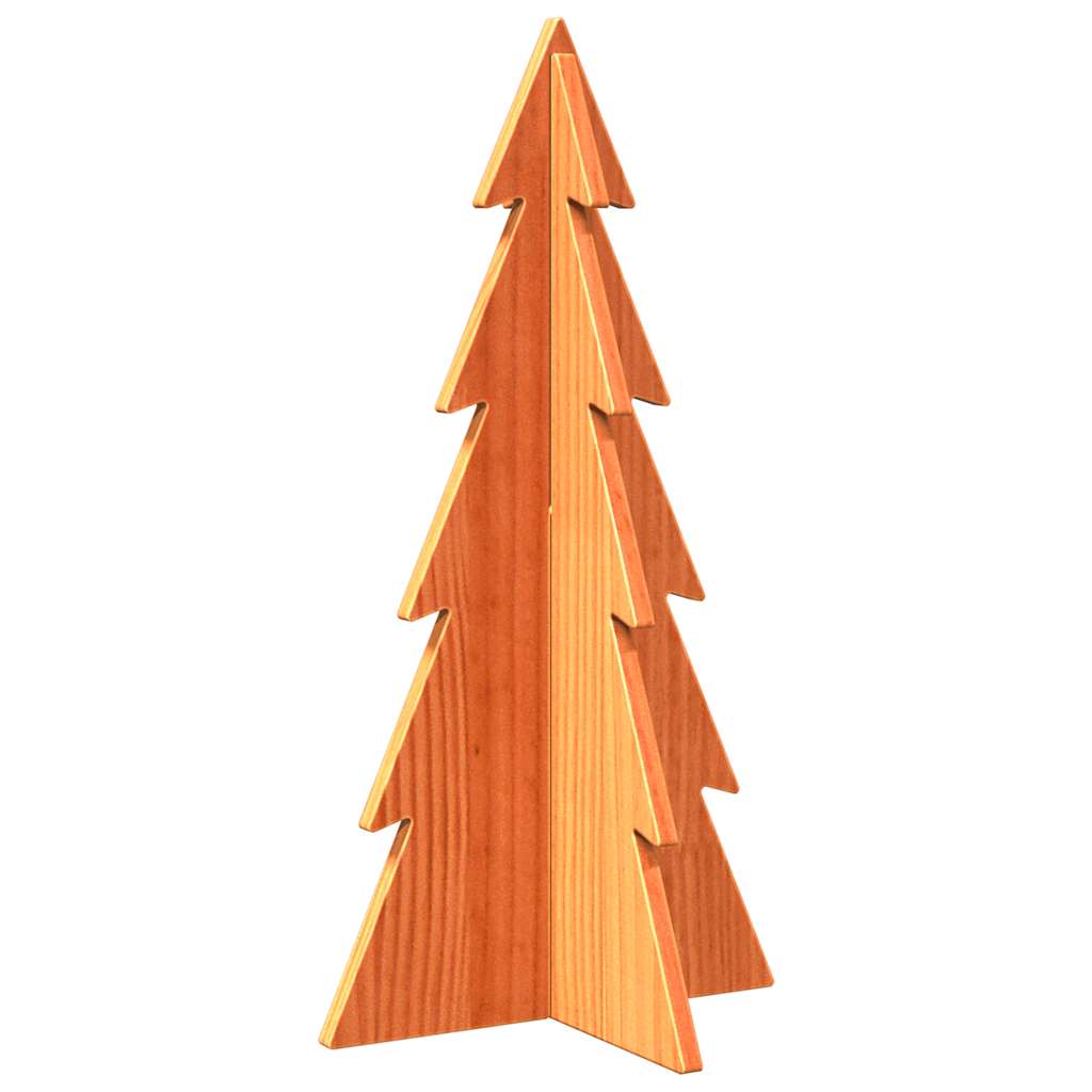 Bois de sapin de Noël à décorer 59,5 cm en bois de pin massif