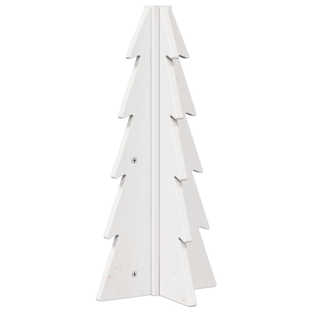 Bois de sapin de Noël à décorer en bois de pin massif 49 cm