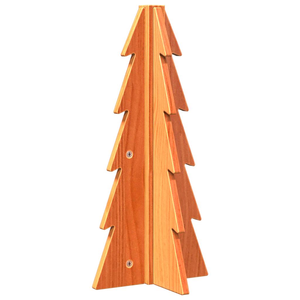 Bois de sapin de Noël à décorer en bois de pin massif 49 cm