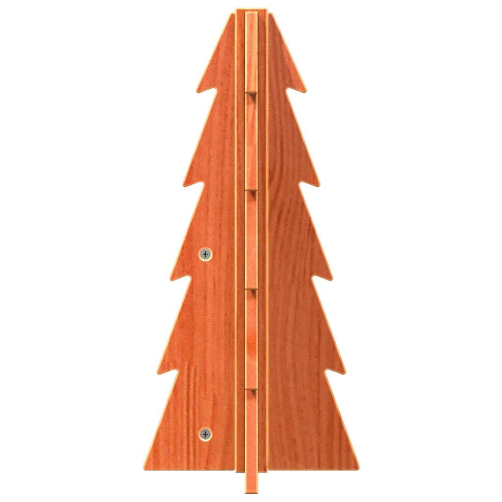 Bois de sapin de Noël à décorer en bois de pin massif 49 cm