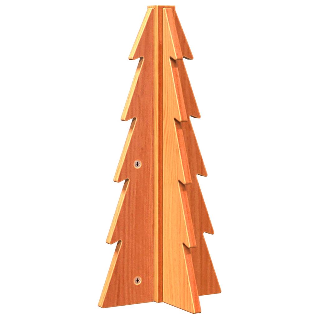 Weihnachtsbaum Holz zum Schmücken 49 cm Massivholz Kiefer