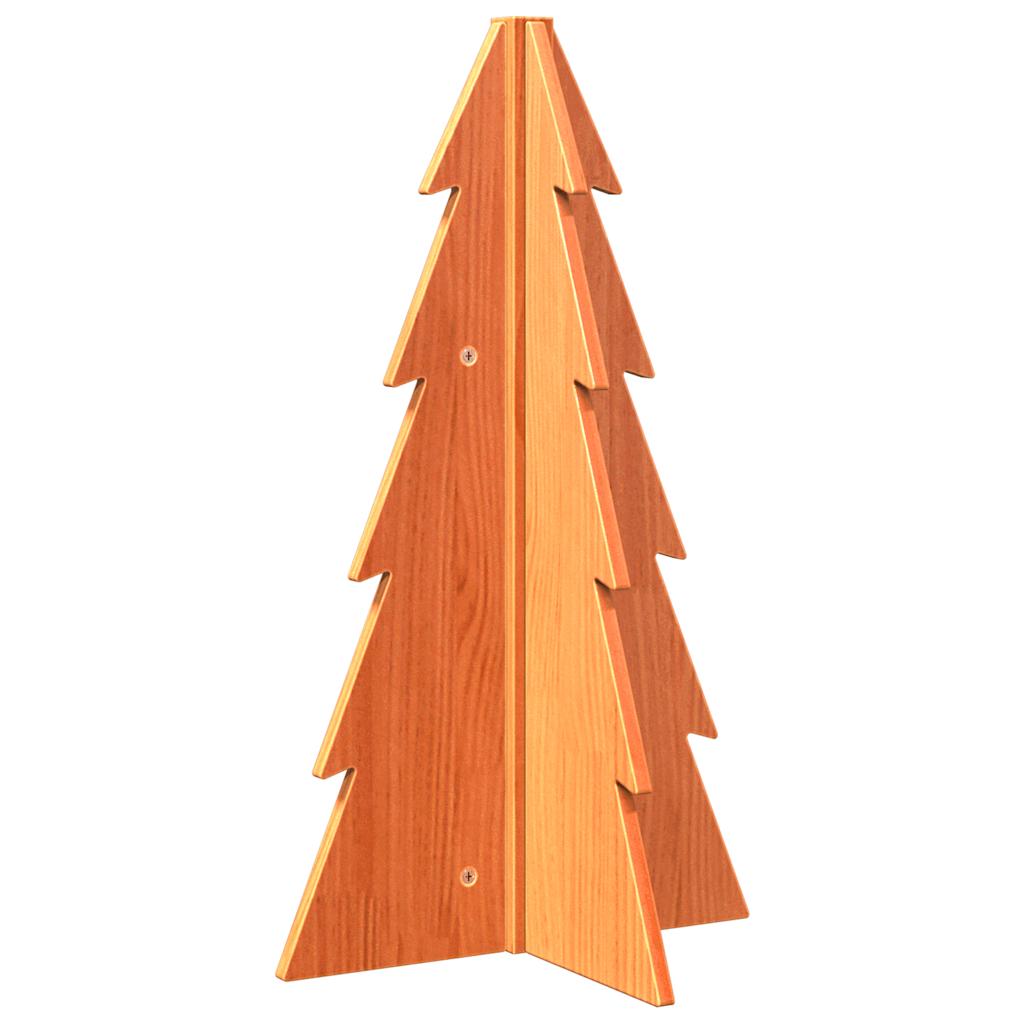 Bois de sapin de Noël à décorer 69,5 cm en bois de pin massif