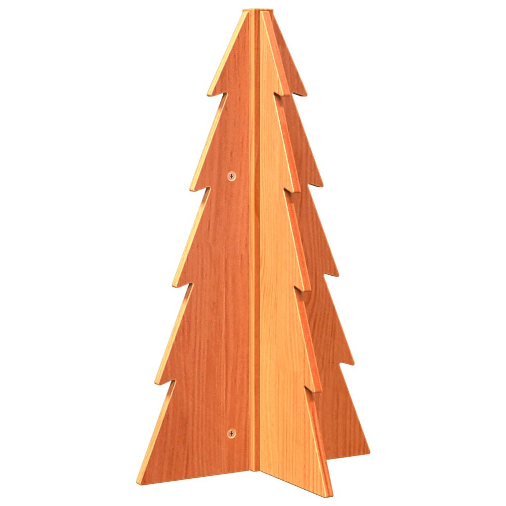 Bois de sapin de Noël à décorer 69,5 cm en bois de pin massif