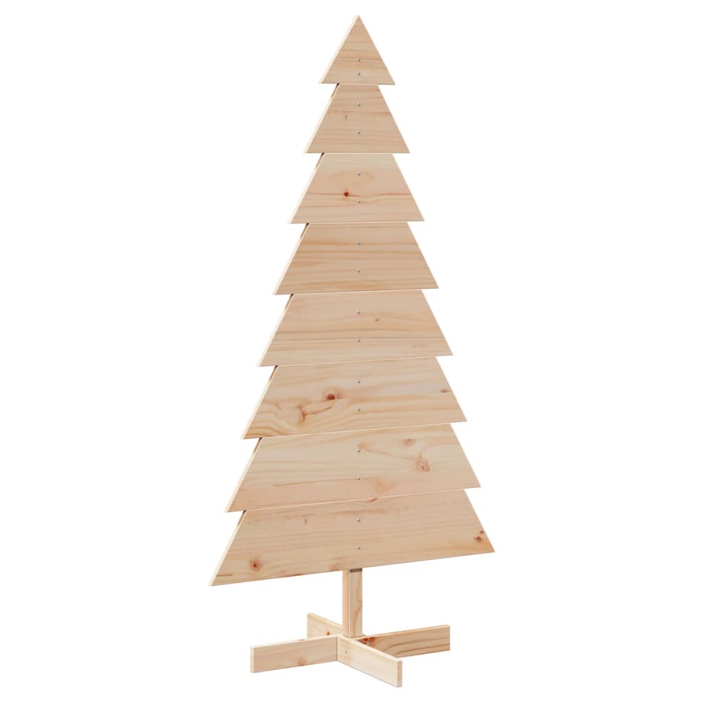 Bois de sapin de Noël à décorer 150 cm en bois de pin massif