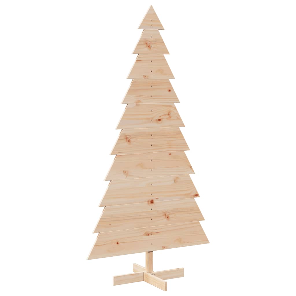 Bois de sapin de Noël à décorer en bois de pin massif 180 cm