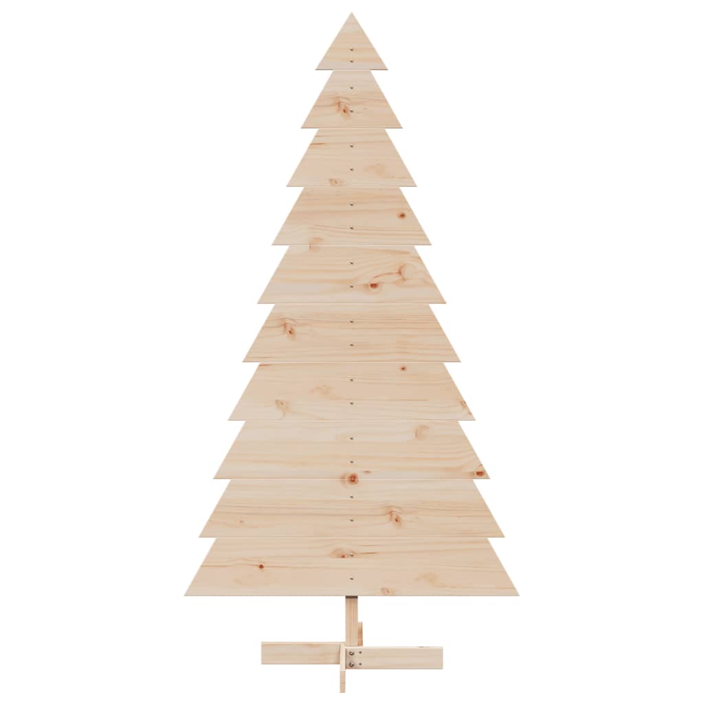 Bois de sapin de Noël à décorer en bois de pin massif 180 cm