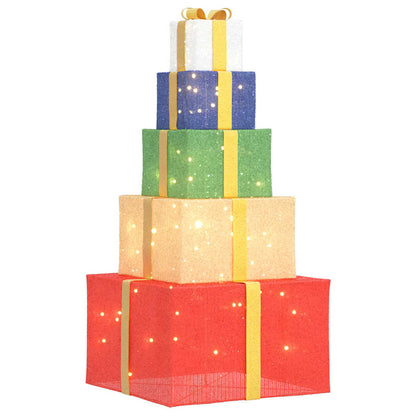 Weihnachtsdekoration Geschenkbox 250 LEDs Warmweiß