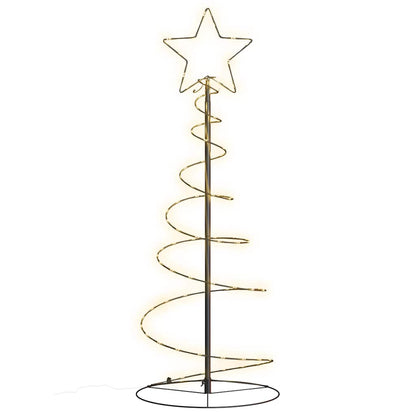 LED Weihnachtsbaum 80 LEDs Warmweiß 120 cm