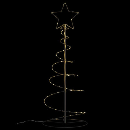 LED Weihnachtsbaum 80 LEDs Warmweiß 120 cm