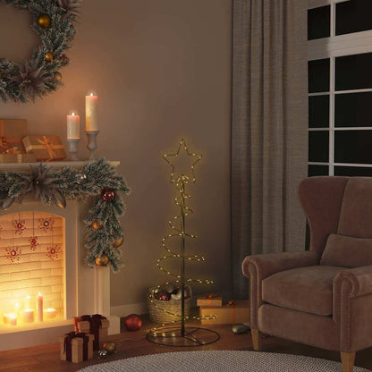 LED Weihnachtsbaum 80 LEDs Warmweiß 120 cm