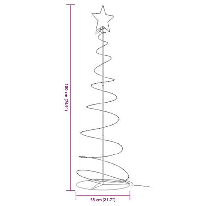 LED Weihnachtsbaum 120 LEDs Warmweiß 180 cm