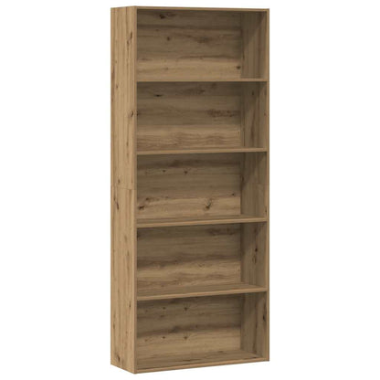 Bücherregal Artisan-Eiche 80x30x189 cm Holzwerkstoff