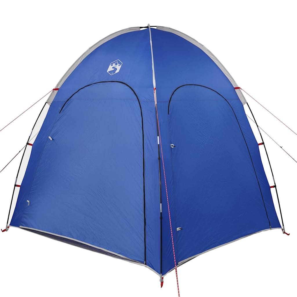 Poolzelt 366 x 305 x 231 cm Polyester und Fiberglas Azure Blau