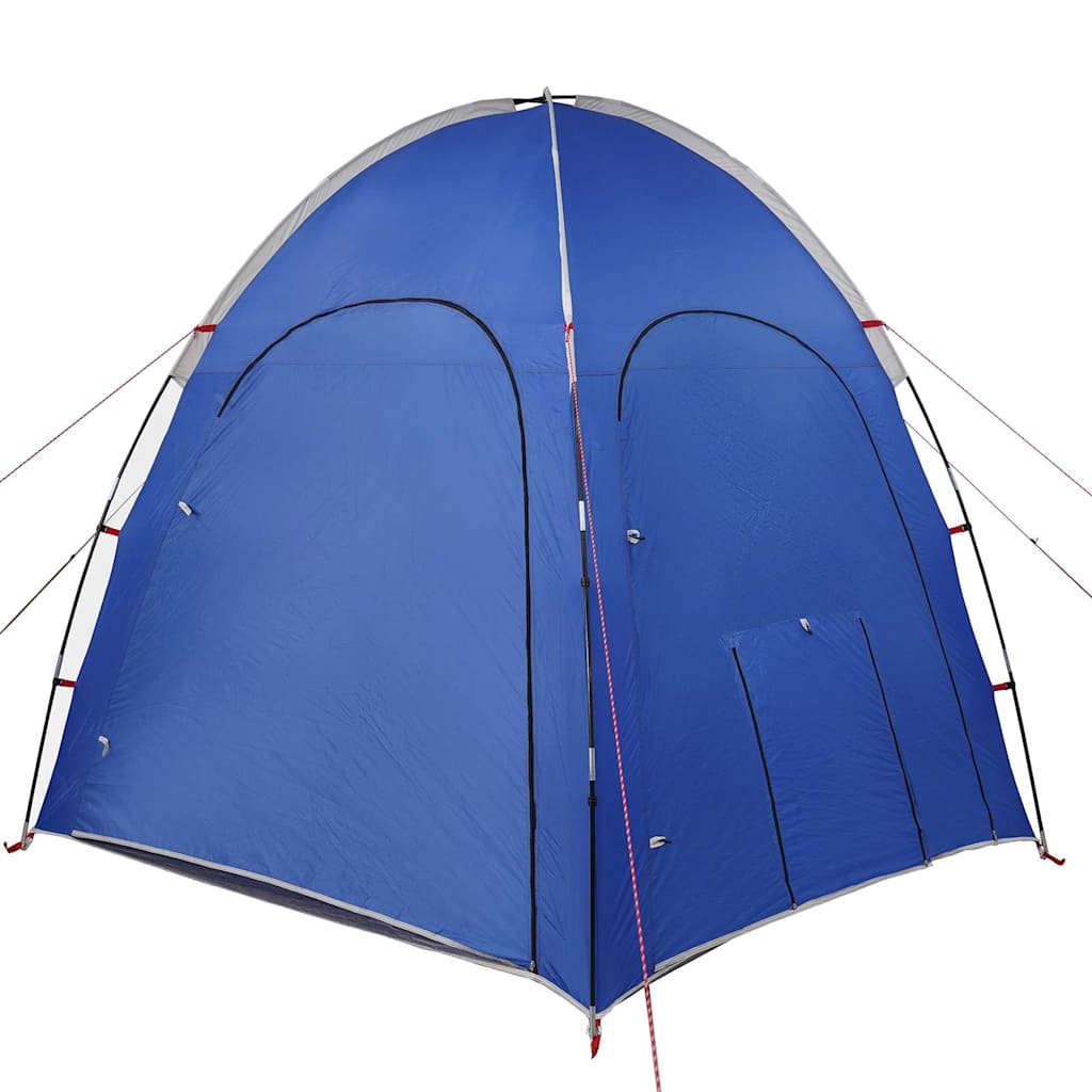 Poolzelt 366 x 305 x 231 cm Polyester und Fiberglas Azure Blau