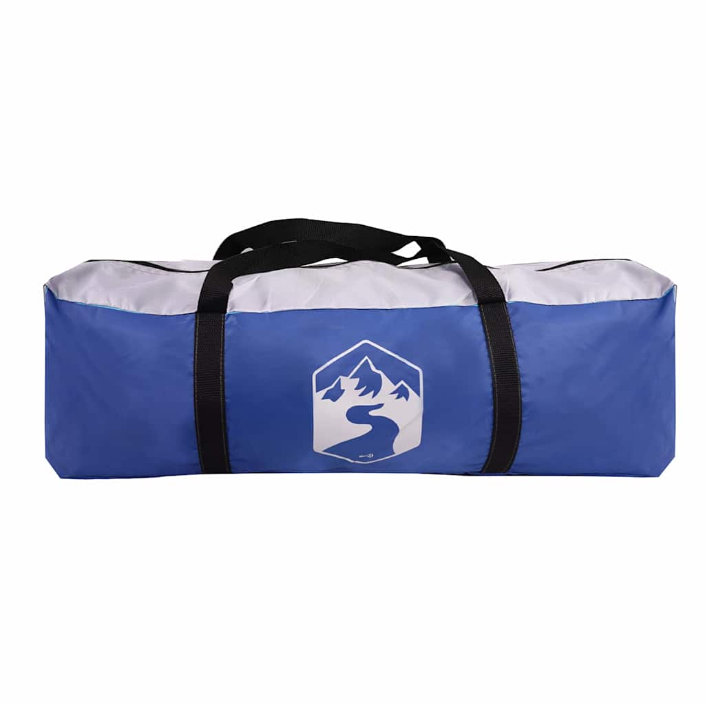 Poolzelt 366 x 305 x 231 cm Polyester und Fiberglas Azure Blau