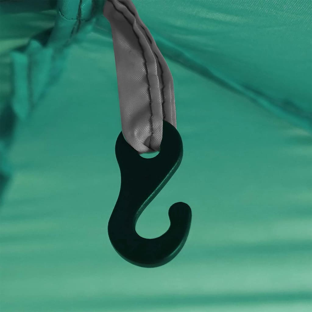 Poolzelt mit Dach Meergrün 366 x 305 x 231 cm Polyester