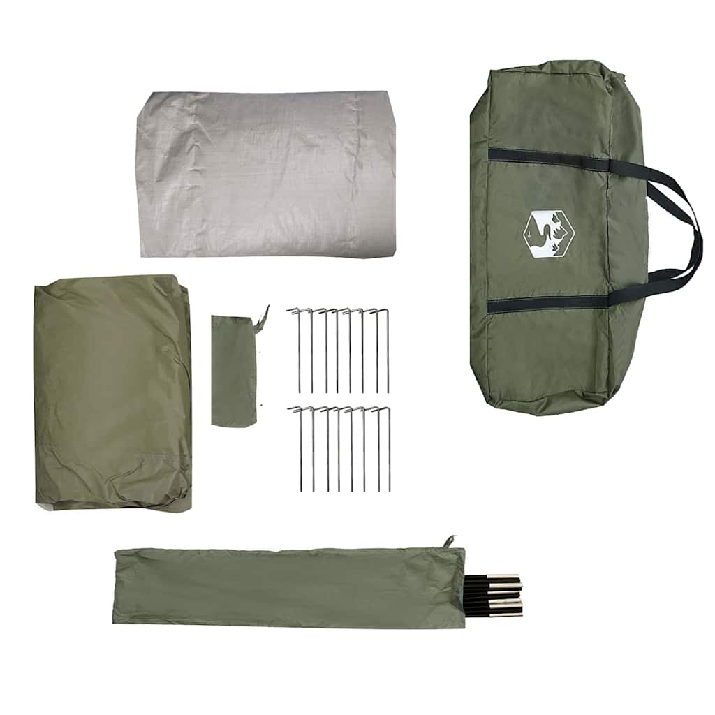 Angelzelt Olive Grün 514 x 465 x 187 cm Polyester und Fiberglas