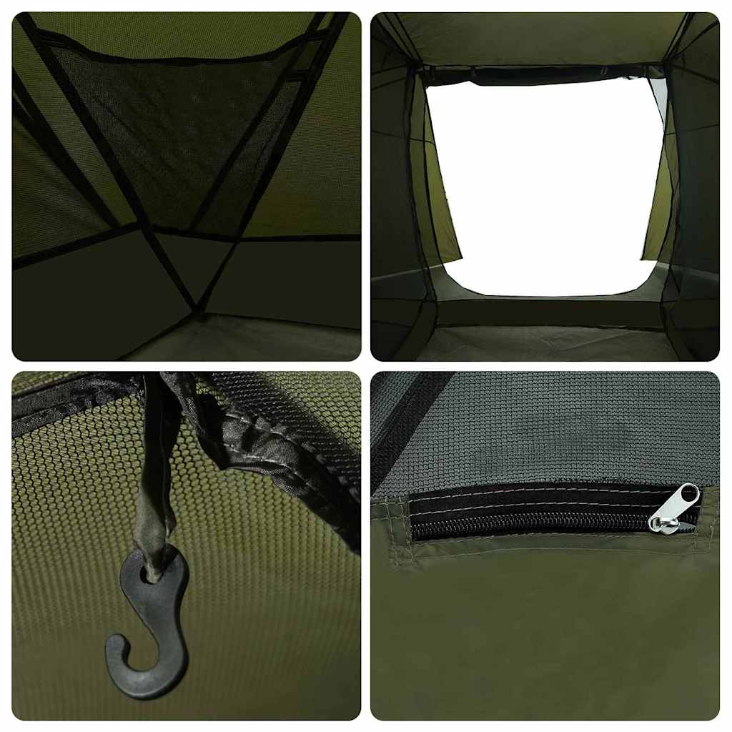 Angelzelt Olive Grün 514 x 465 x 187 cm Polyester und Fiberglas