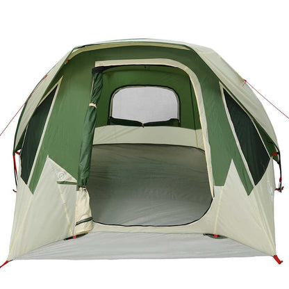 Campingzelt 4 Personen Grün Wasserdicht