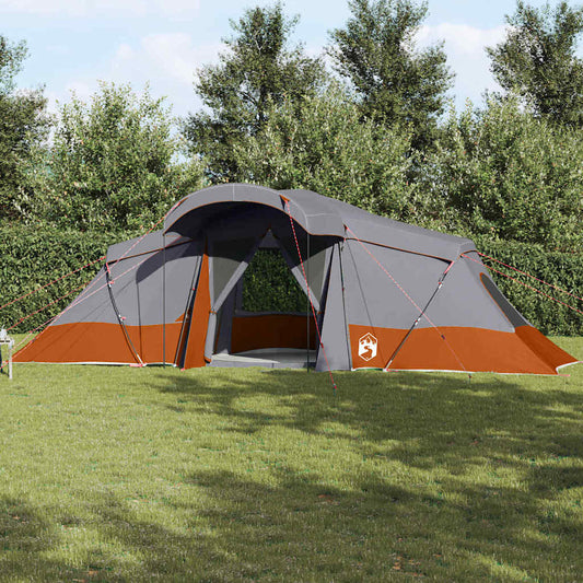 Zelte mit Dach Grau und Orange 721 x 335 x 212 cm Polyester