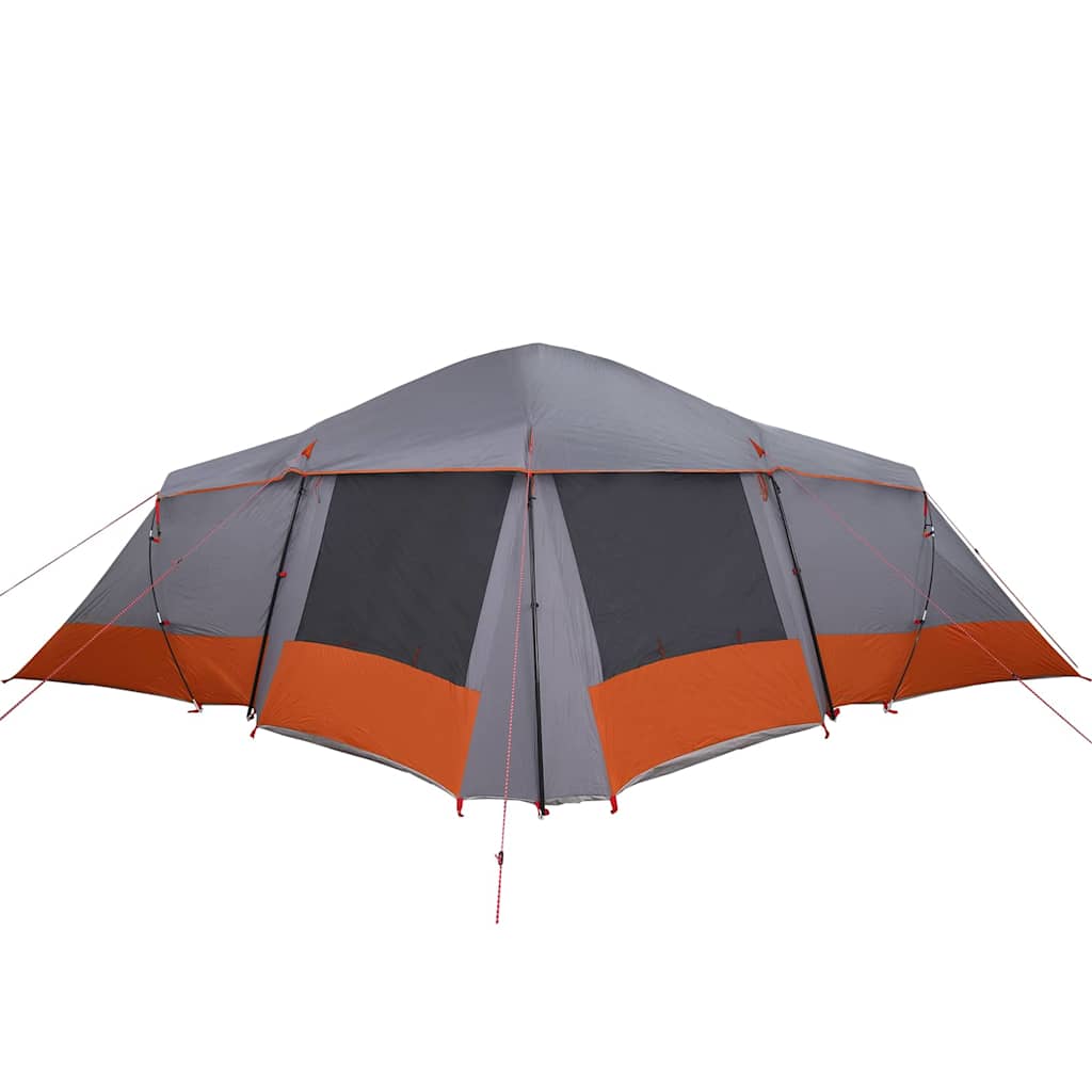 Zelte mit Dach Grau und Orange 721 x 335 x 212 cm Polyester