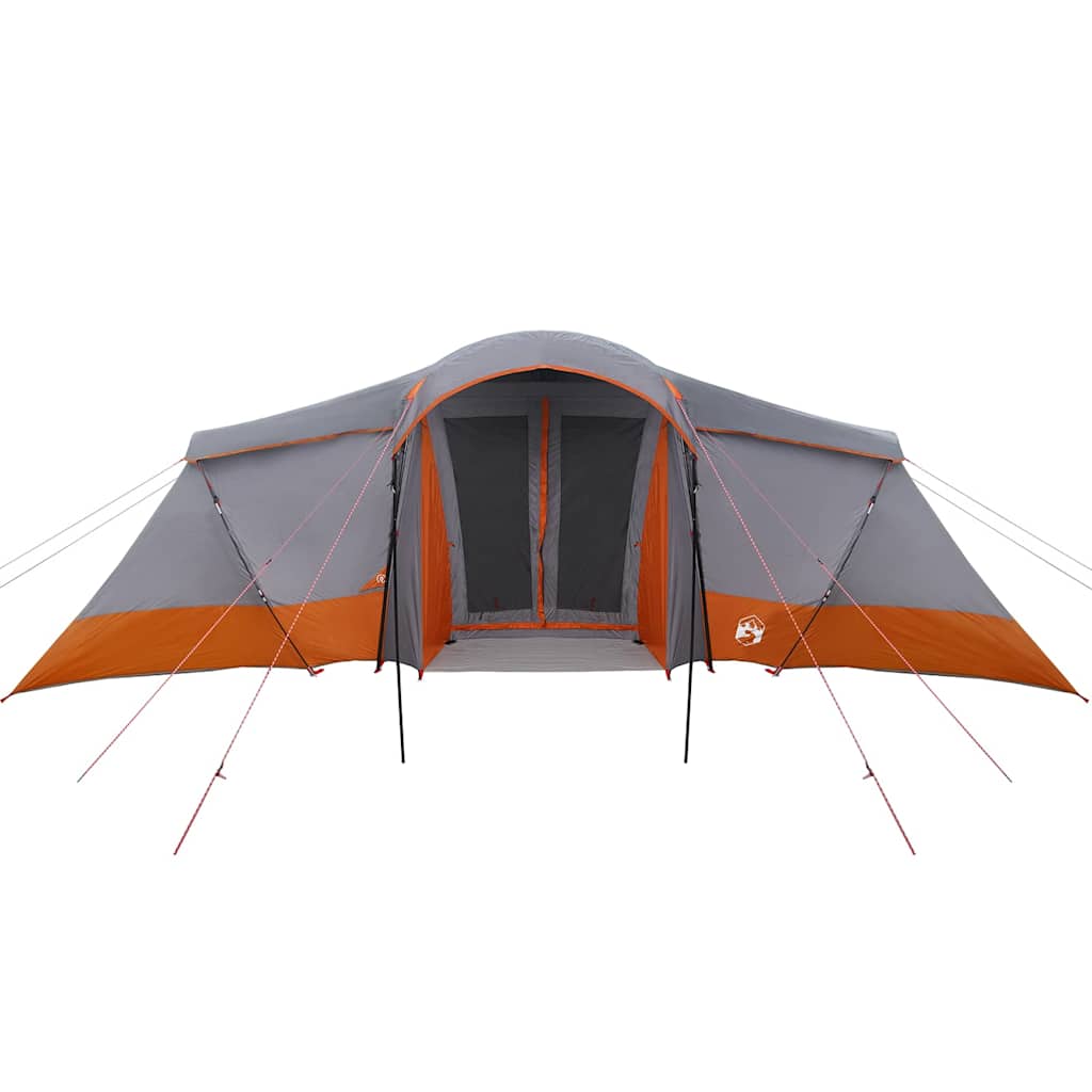 Zelte mit Dach Grau und Orange 721 x 335 x 212 cm Polyester