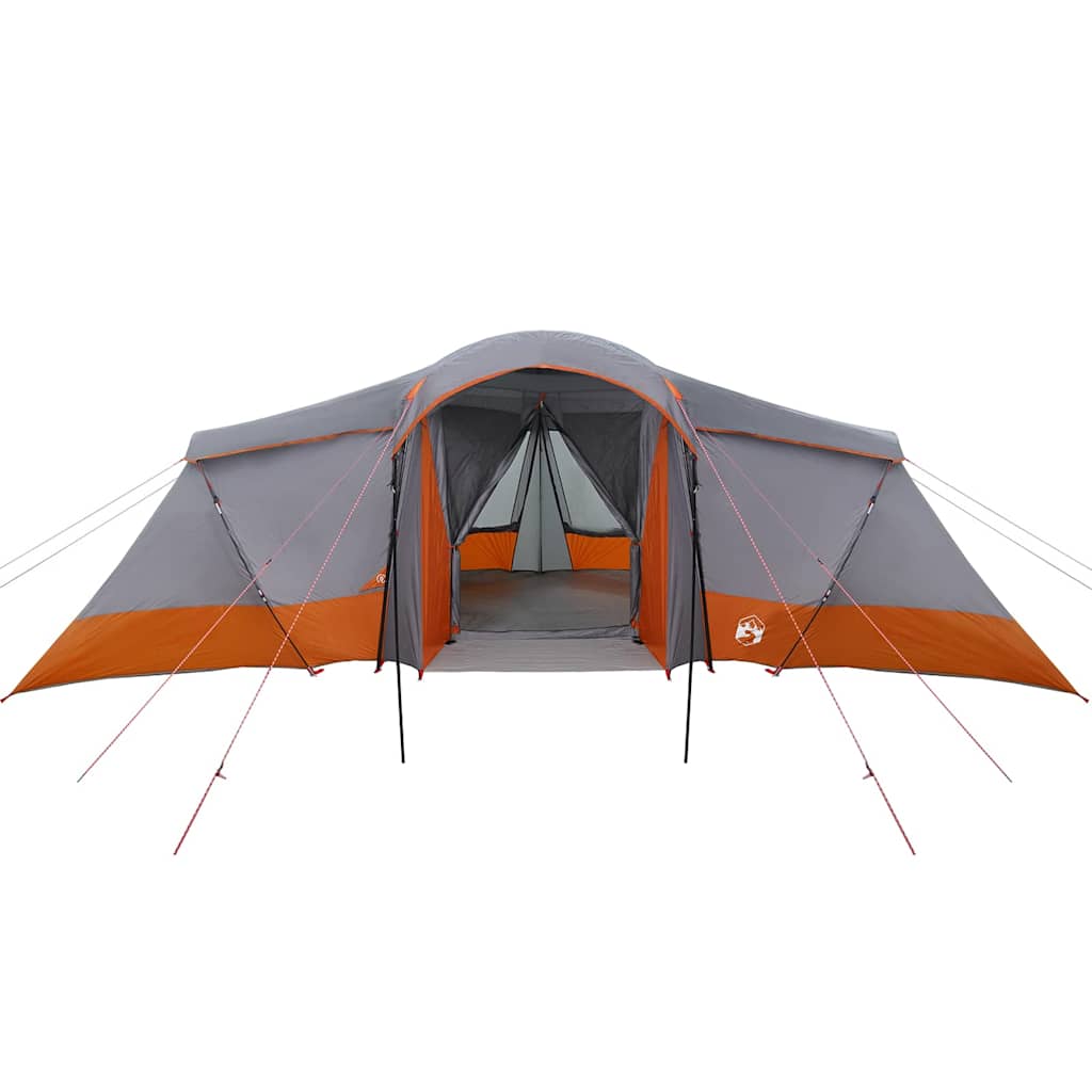 Zelte mit Dach Grau und Orange 721 x 335 x 212 cm Polyester