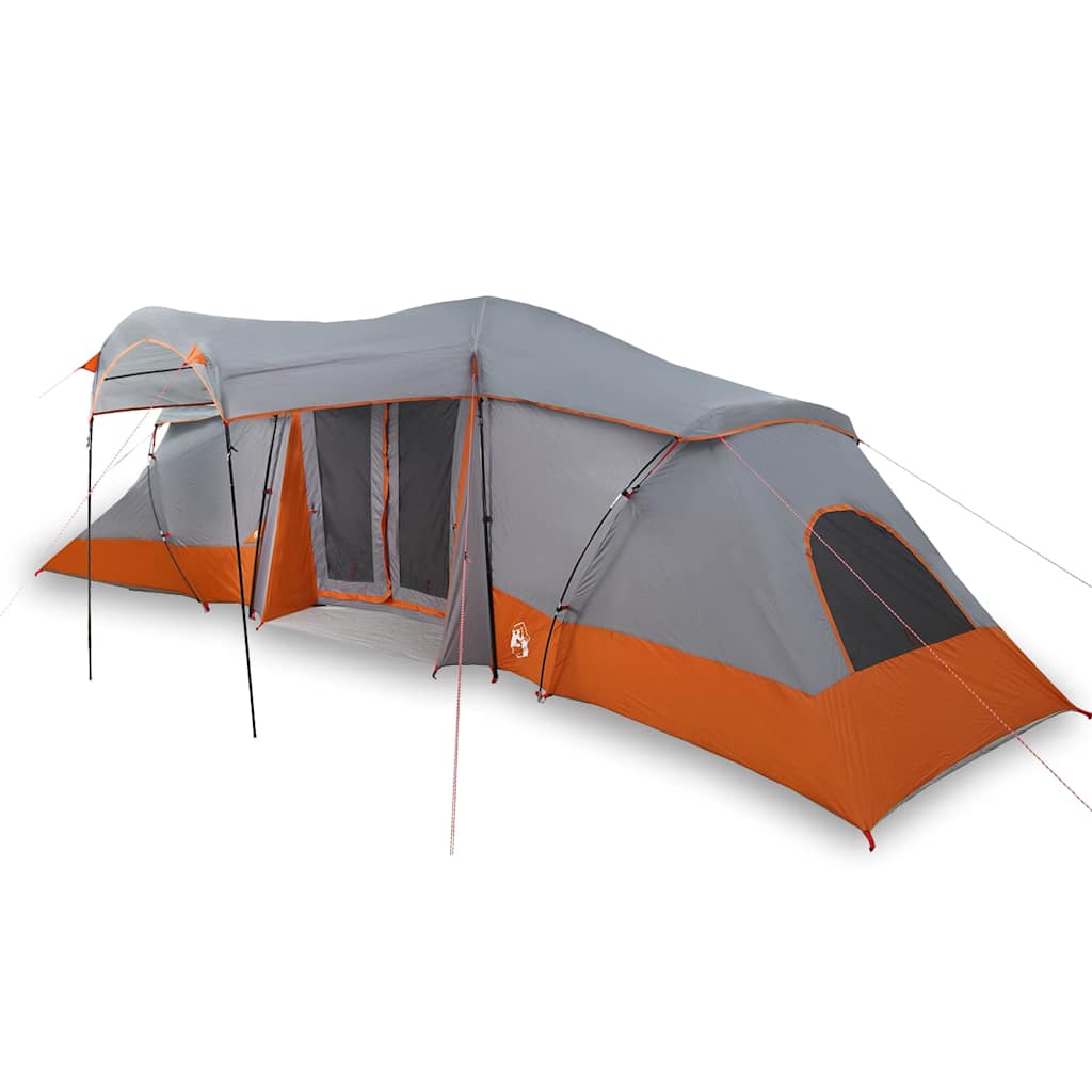 Zelte mit Dach Grau und Orange 721 x 335 x 212 cm Polyester