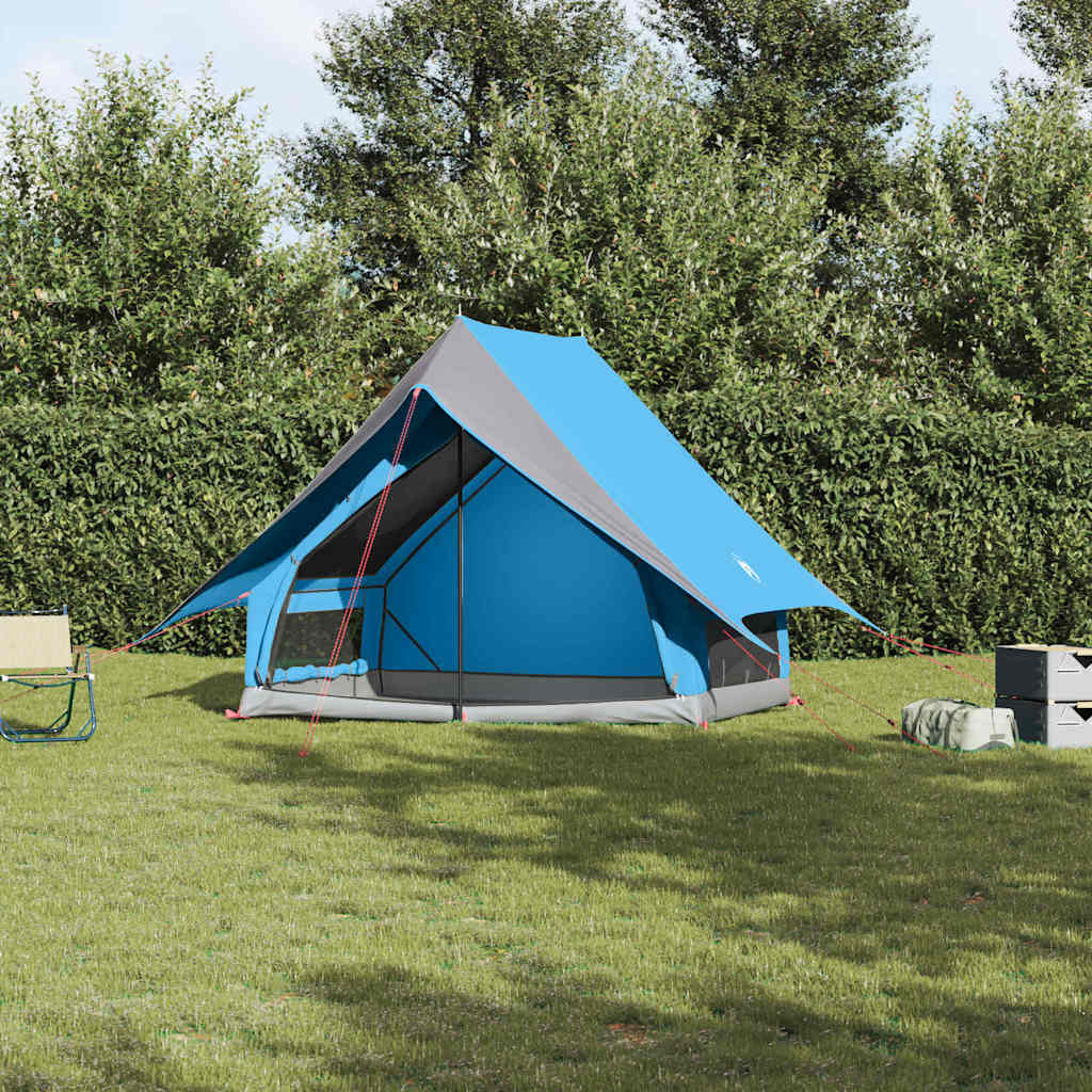 Zelte mit Dach Blau 220 x 233 x 184 cm Polyester