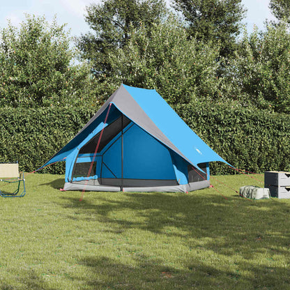Familienzelt 220 x 220 x 184 cm Polyester und Fiberglas