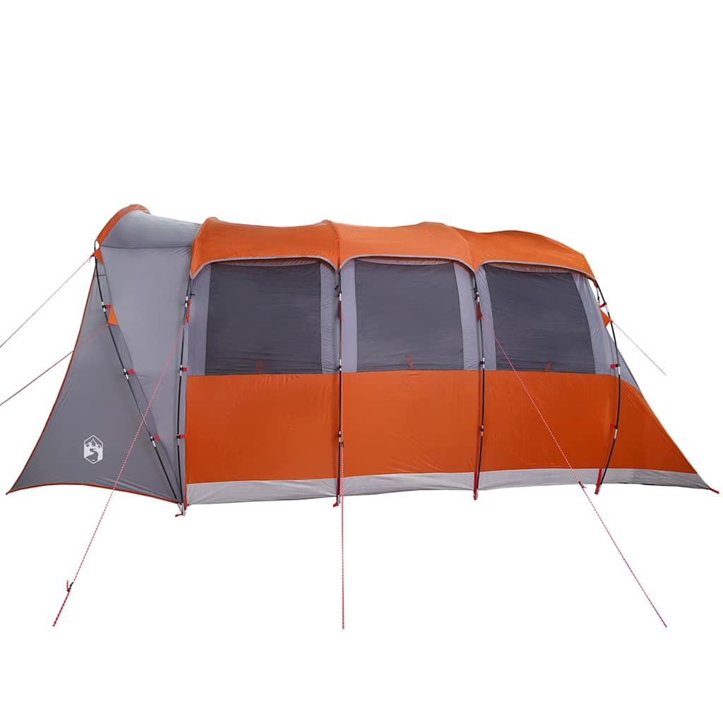 Zelte mit Dach Grau und Orange 576 x 325 x 213 cm Polyester