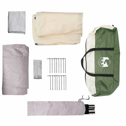 Familienzelt 435 x 255 x 216 cm Polyester und Stahl