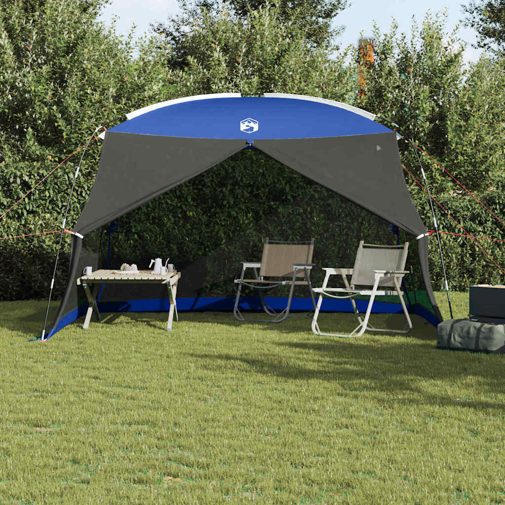 Zelte mit Dach Azurblau 380 x 380 x 225 cm Polyester