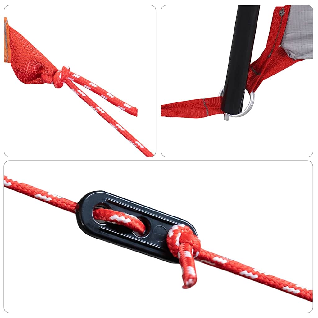 Zelte mit Dach Blau 622 x 295 x 238 cm Polyester